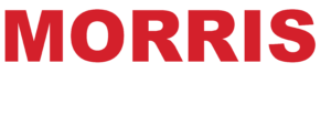 Red and White Logo - Morris Roofing Based in Wigan - Roof Repairs, Slating and Tiling, Fascia and Soffits, Skylight and Velux, Chimney Repairs, Lead Work